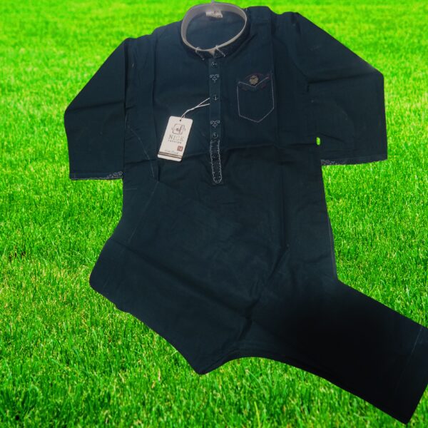 Boys' Lawn Shalwar Kameez - Image 2